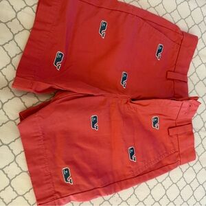 Vineyard Vines Boy’s Whale Embroidered Shorts